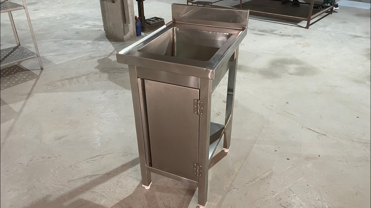 Single sink unit with front door.  Contact no. 8506814688