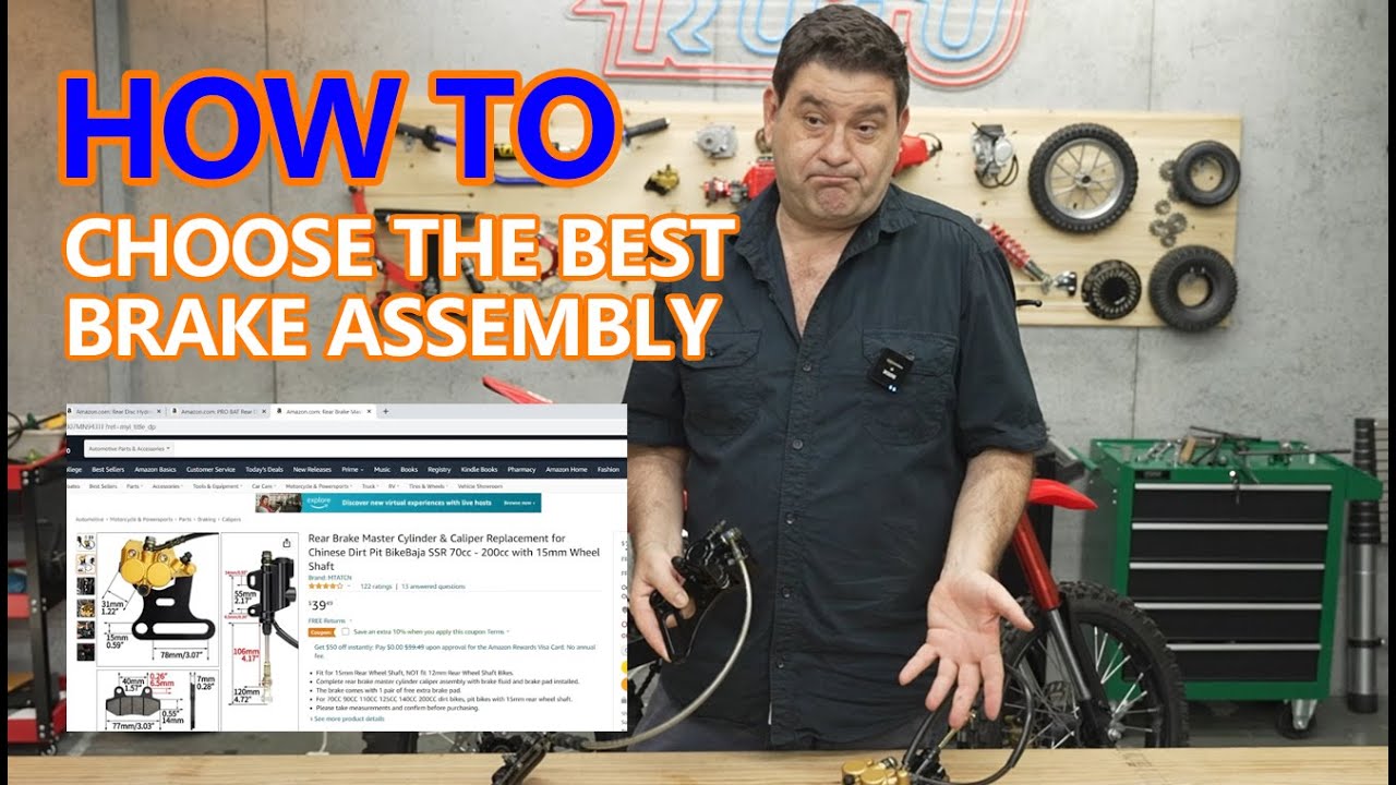 How to choose the best brake assembly for your power sports vehicle on Amazon.com.