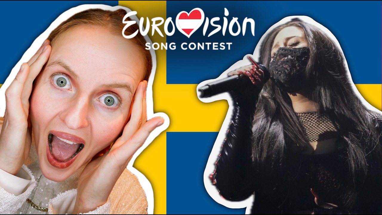 Психолог реагирует на выступление Швеции на Евровидении 2026 🇸🇪 Felicia - My System reaction #Eur...