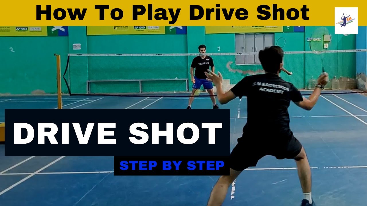 How To Play Drive Shot In Badminton | Drive Shot In Badminton