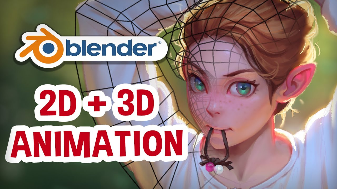 Заставьте свое искусство двигаться — урок по 2D-анимации в Blender
