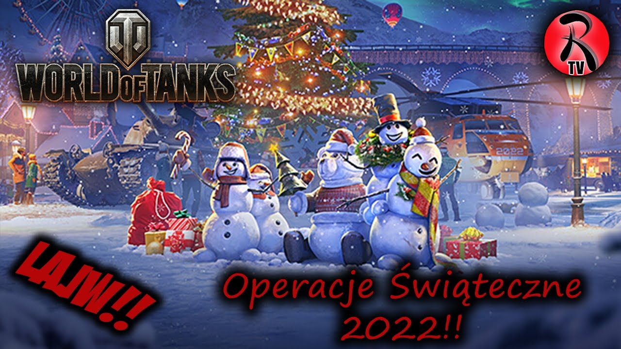 Relaks, pełna opcja! Ostatni dzień Operacji Świątecznych w World of Tanks [🔴LIVE]