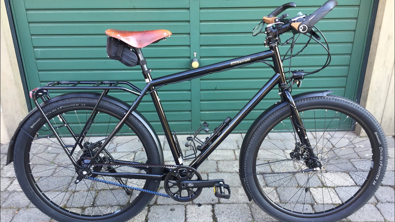 tout terrain Metropolitan mit Rohloff Speedhub und Gates Carbon Drive, Erfahrungsbericht