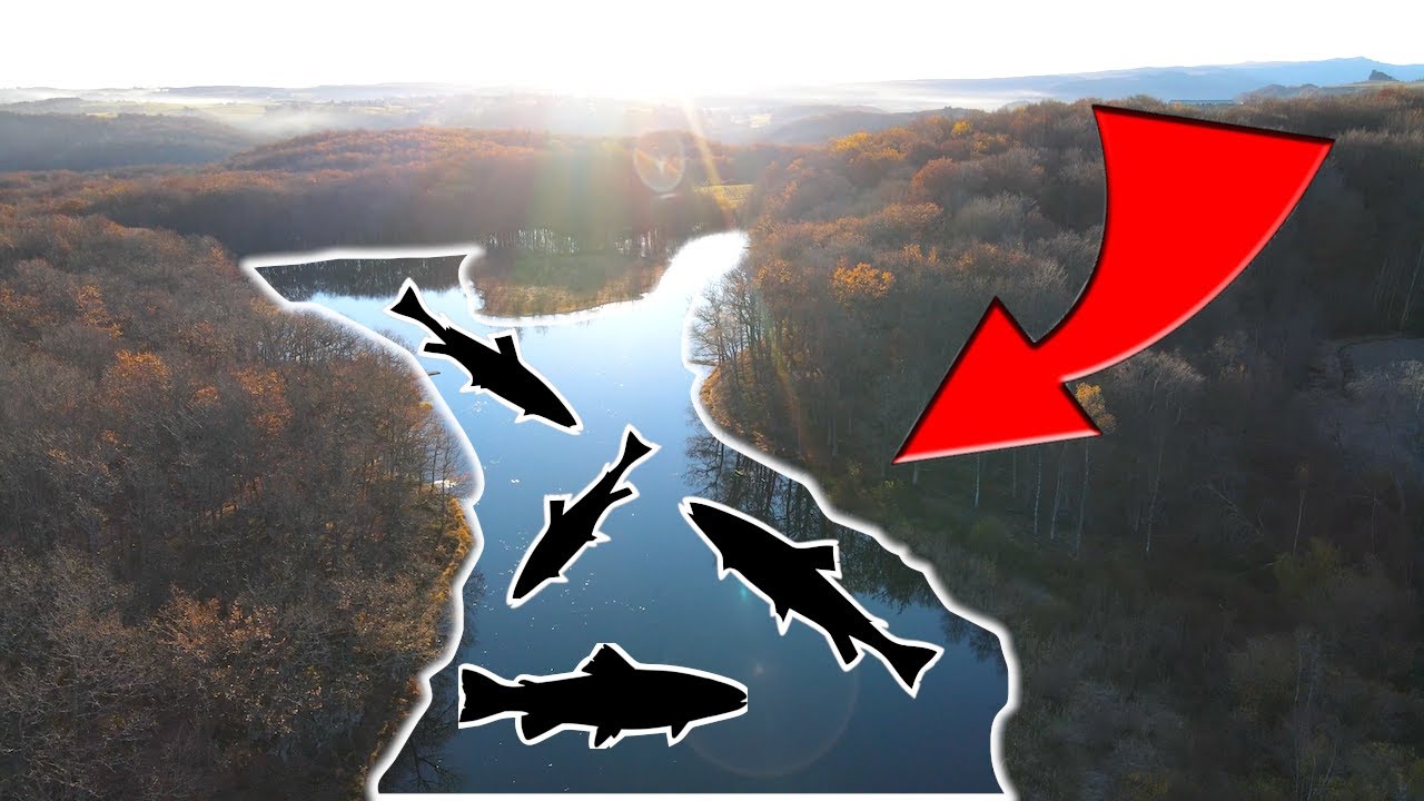 Je PÊCHE enfin ce NOUVEAU LAC rempli de GROS POISSONS !