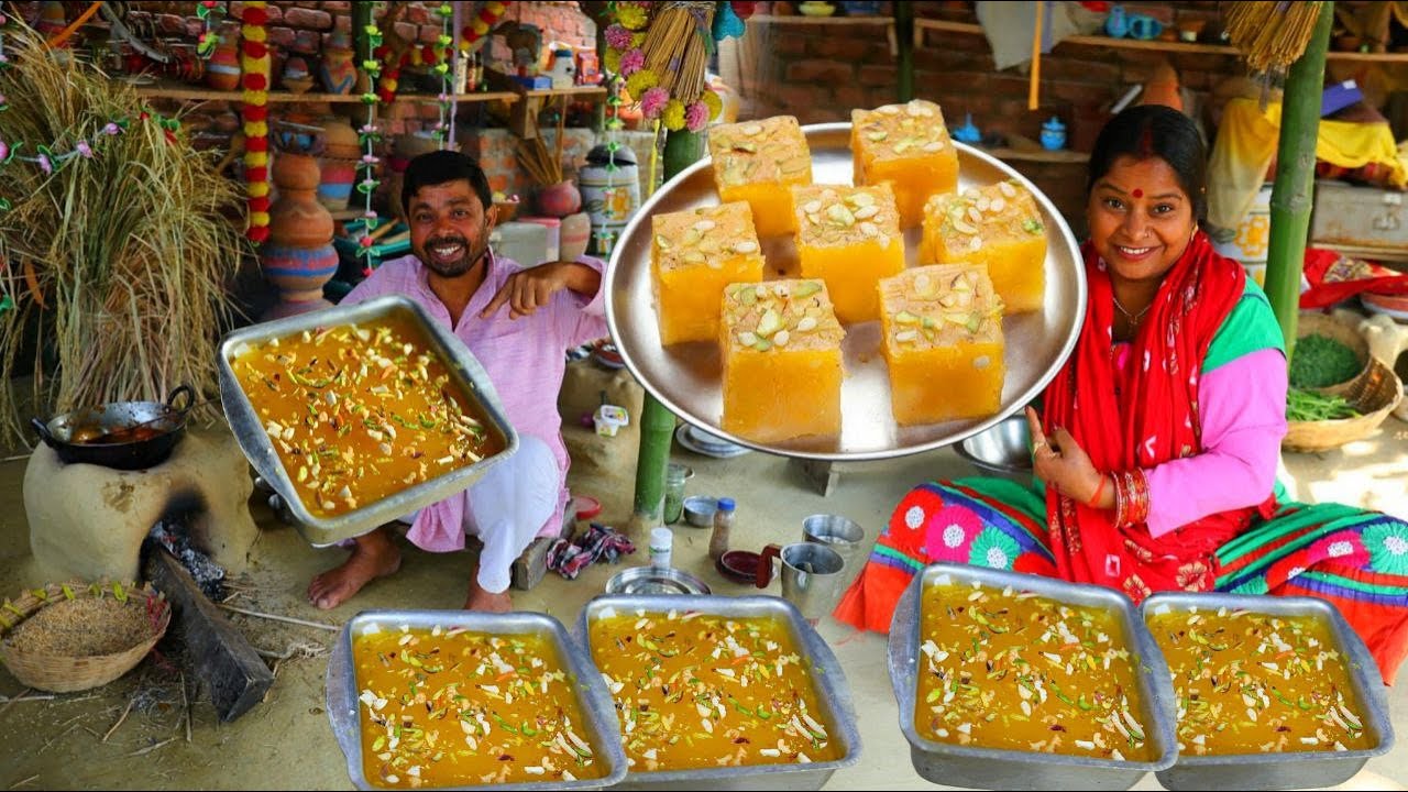 इस बार की सर्दियों में  गाजर या सूजी का हलवा छोड़कर यह नए तरीके का हलवा Karachi Halwa