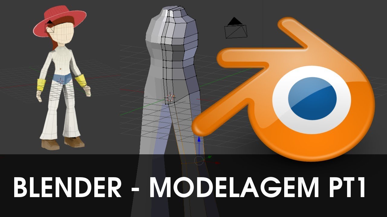 BLENDER - MODELAGEM / Parte 01