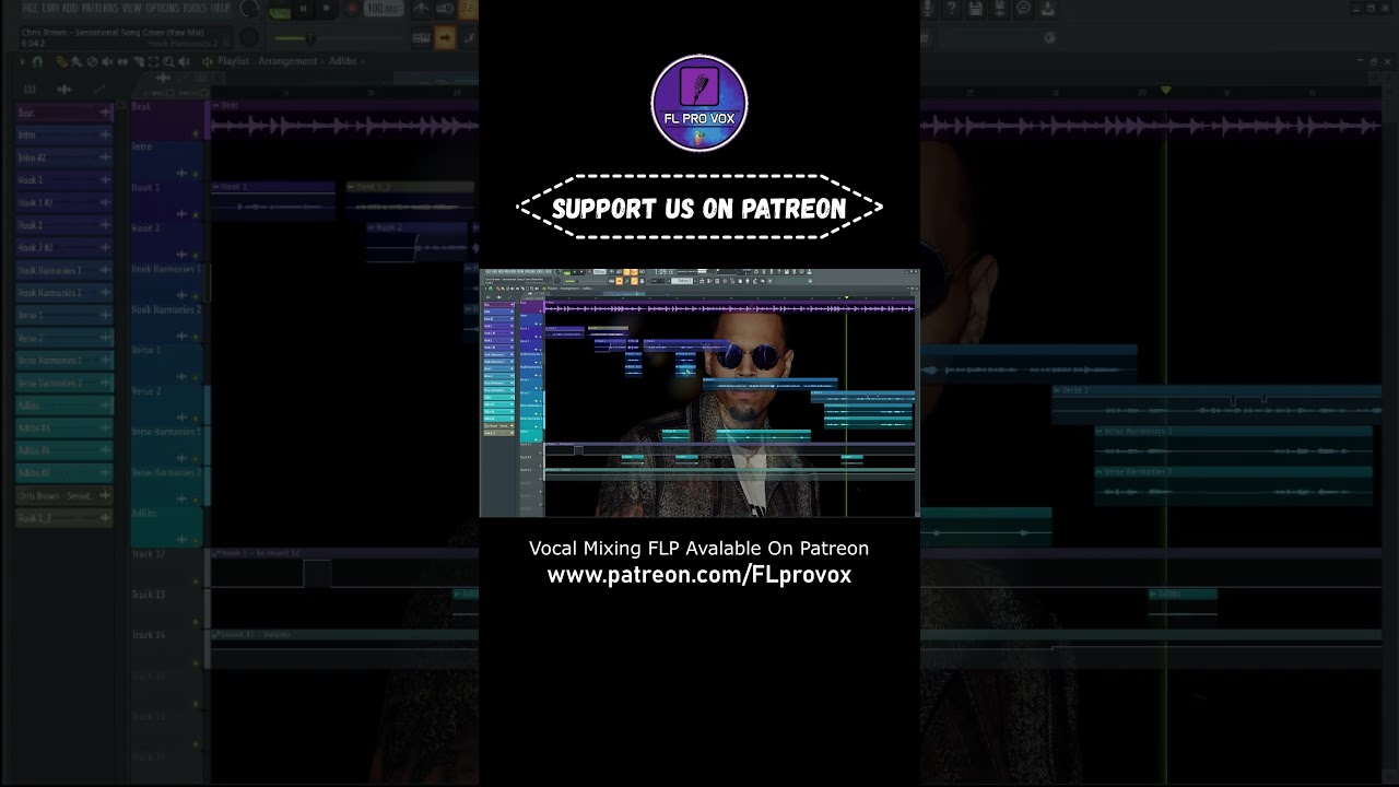 FL Studio FLP Download | Chris Brown Vocal Preset FL Studio #afrobeat #chrisbrownvocalpreset