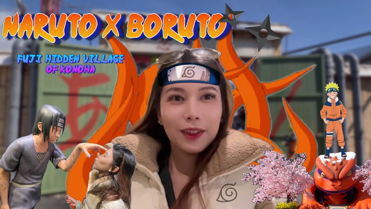 TOKYO EP.2 : Fuji-Q Highland 'NARUTO X BORUTO Fuji Hidden Village' หมู่บ้านนารูโตะ