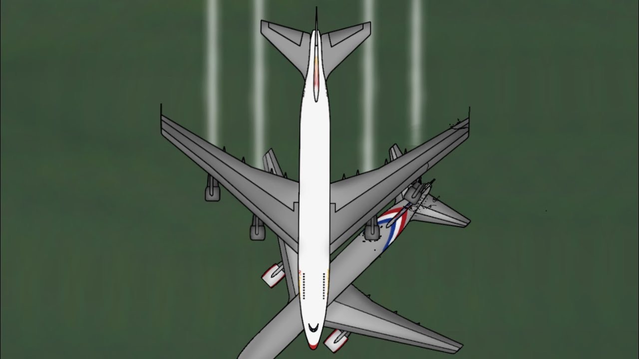 1983 Mexico City Mid Air Collision FlipaClip Animation (check description.)