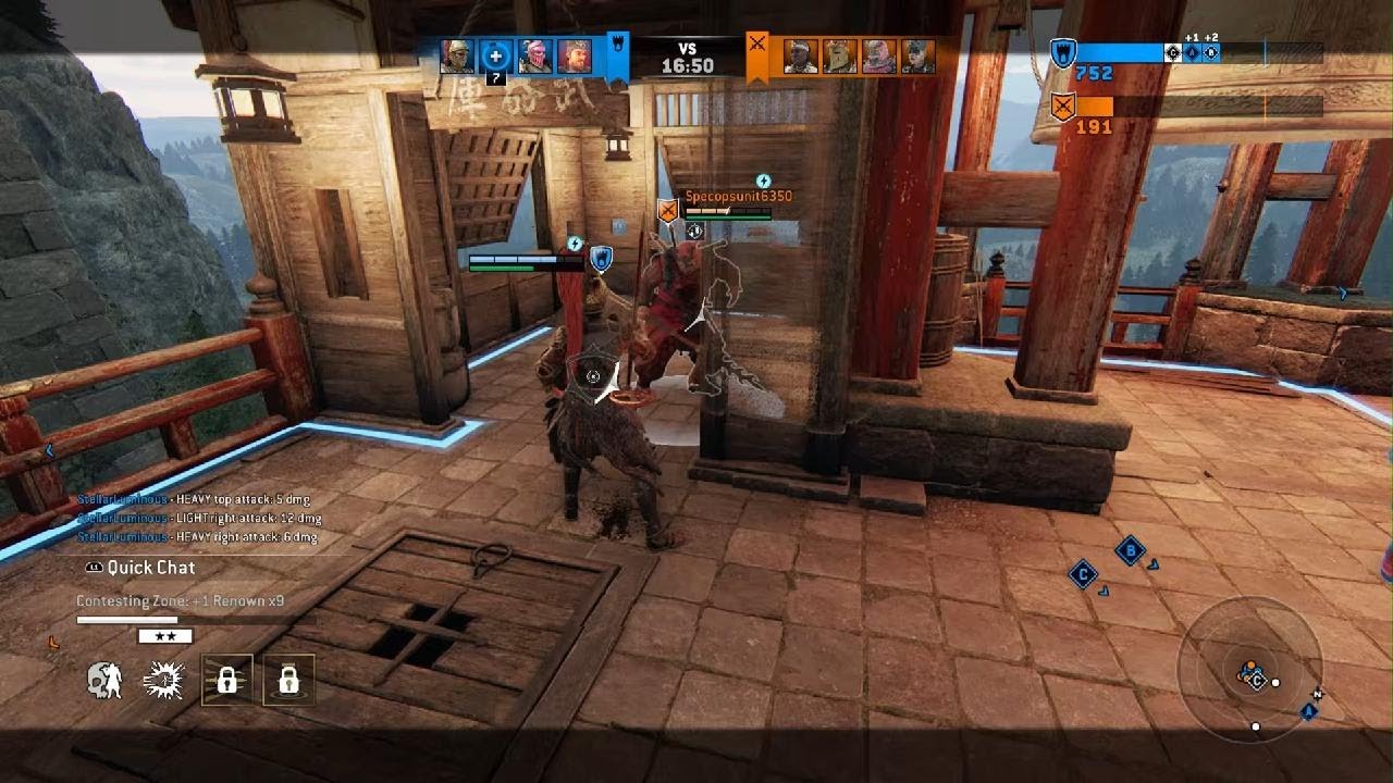 For Honor-Gladiator- Dominion Gameplay