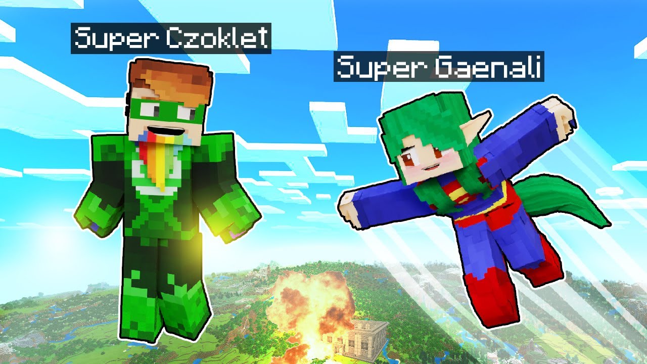 UCIEKAMY Z WIĘZIENIA JAKO SUPERBOHATEROWIE! - Minecraft | CZOKO I NALI