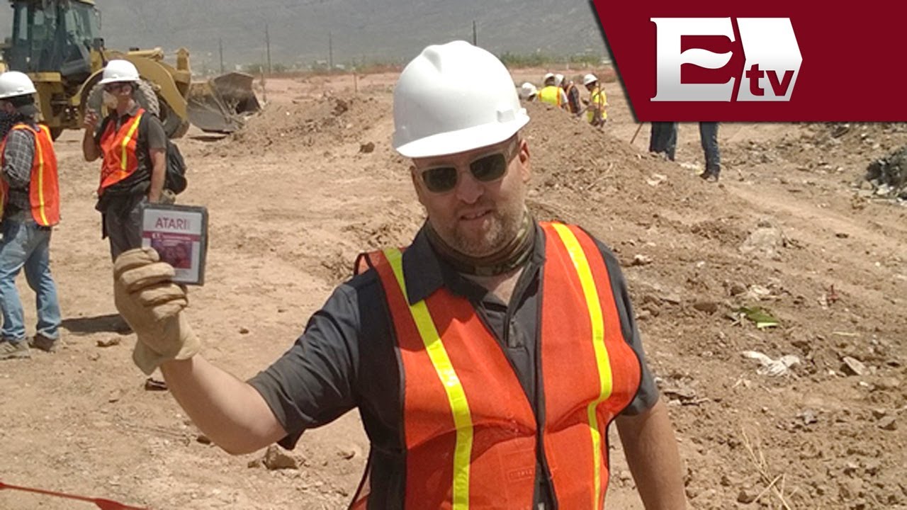 Atari sí enterró decenas de juegos de ET en el desierto de Nuevo México/ Hacker Paul Lara
