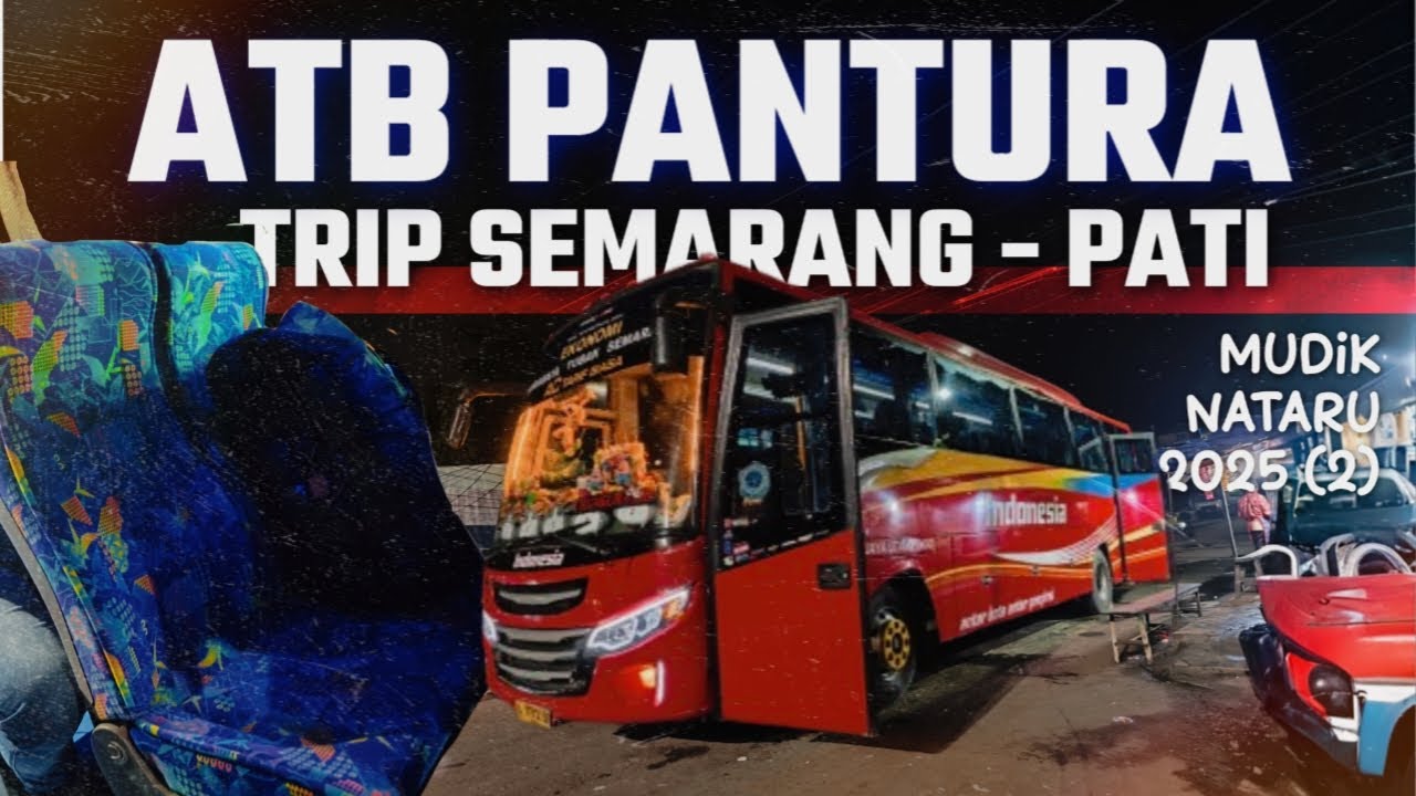 MACET?! Trip Bus Indonesia Semarang-Pati | Trip Mudik NATARU 2025 Part 2
