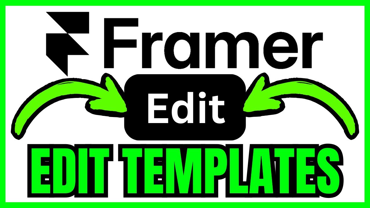 Как РЕДАКТИРОВАТЬ шаблоны Framer (БЫСТРО И ЛЕГКО) 2026