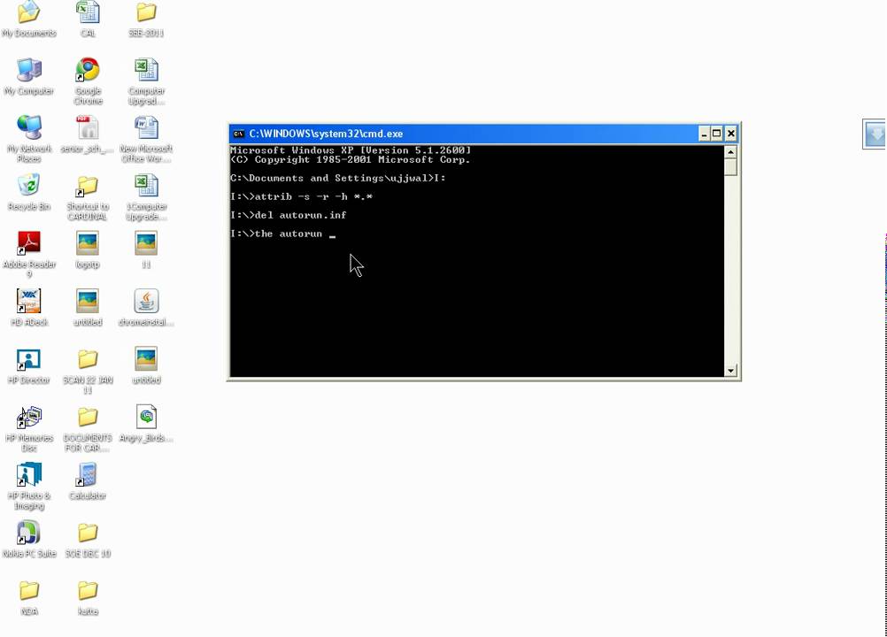 How To Delete Autorun.inf from any USB Stick