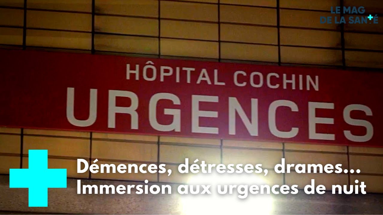 Une nuit aux urgences avec Jimmy Mohamed 1/5 - Le Magazine de la Santé