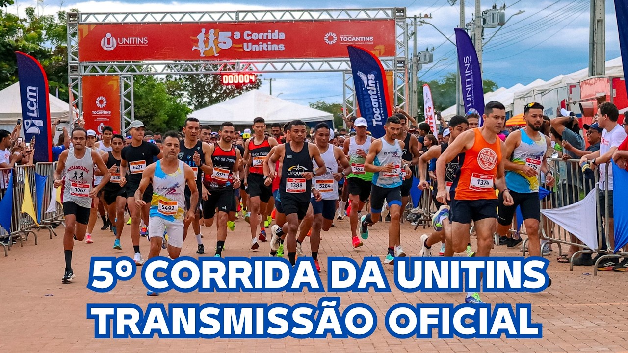 5ª CORRIDA DA UNITINS- TRANSMISSÃO OFICIAL.