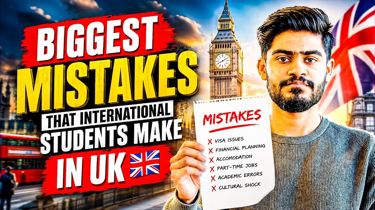 Biggest mistakes that international students make in the UK 🇬🇧 | Avoid these