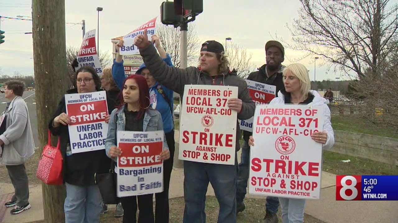 Stop & Shop workers on strike after failing to negotiate contract