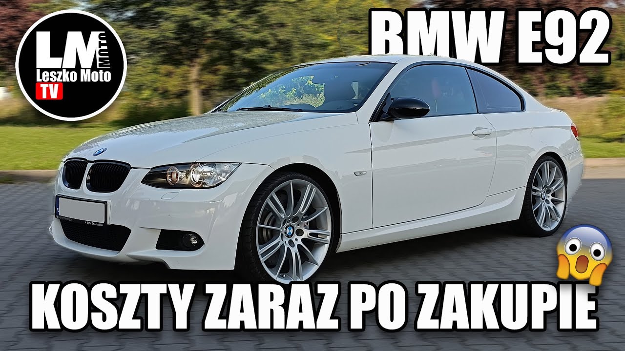 BMW 320d E92 M-PAKIET JAK TO WYGLĄDA PO ZAKUPIE