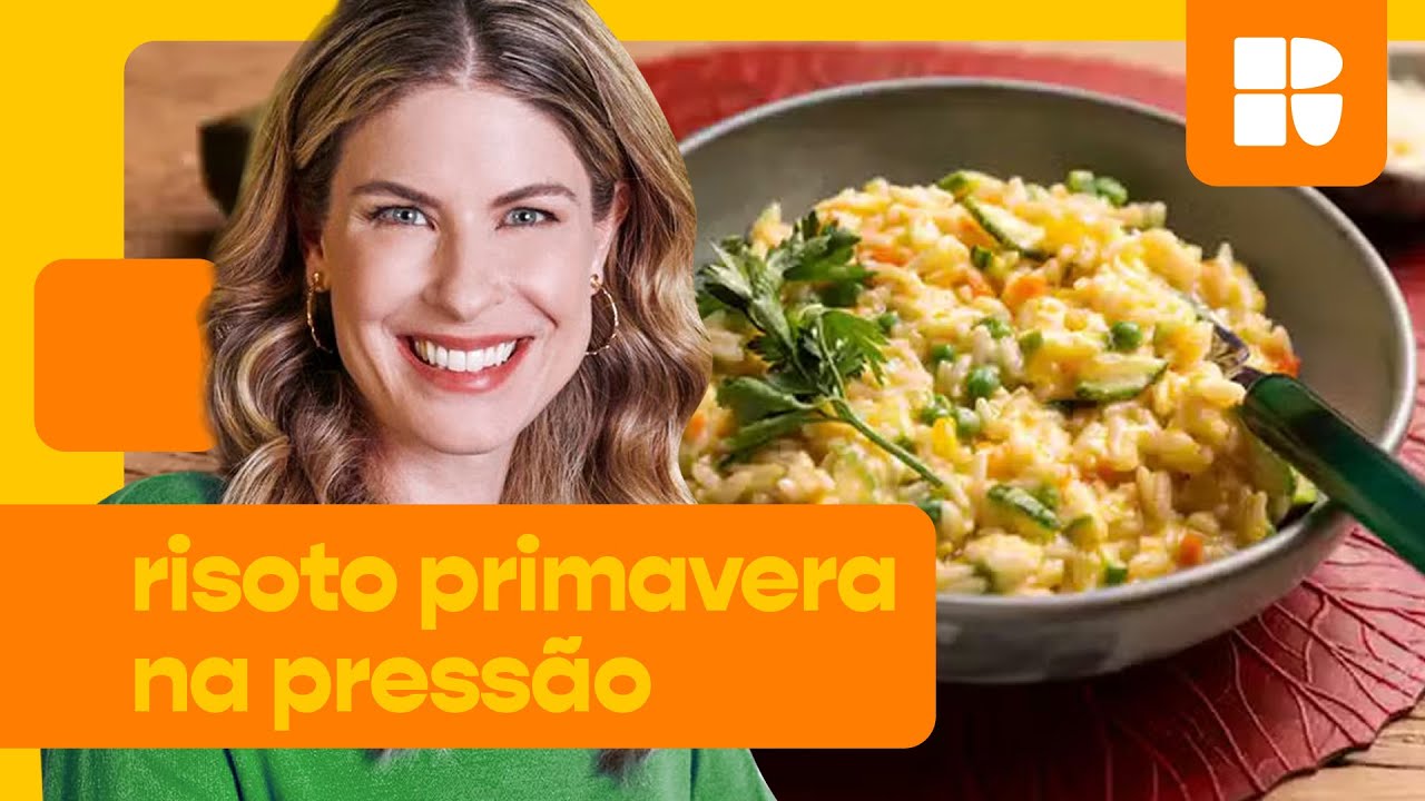 RISOTO primavera NA PRESSÃO delicioso 🍲 | Rita Lobo | Cozinha Prática