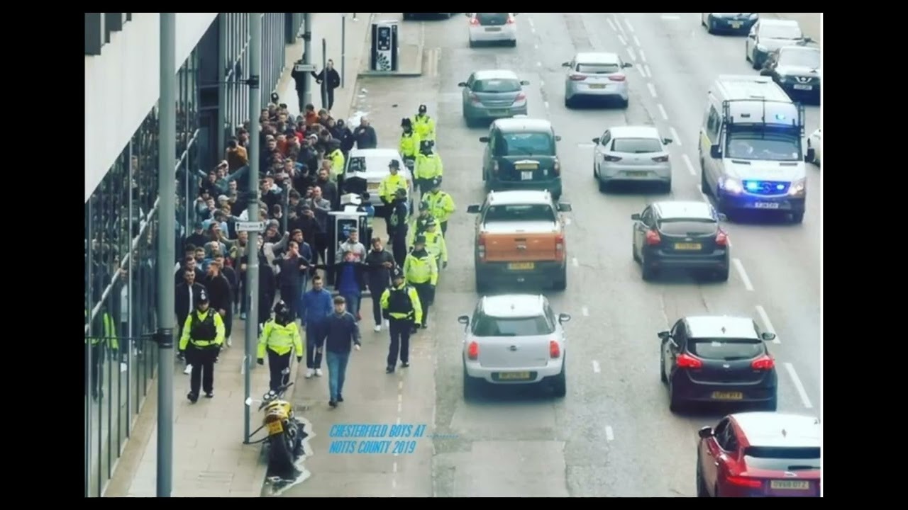 Chesterfield FC Fans and the Boy's from Tawn and a select few other firm photo's ...