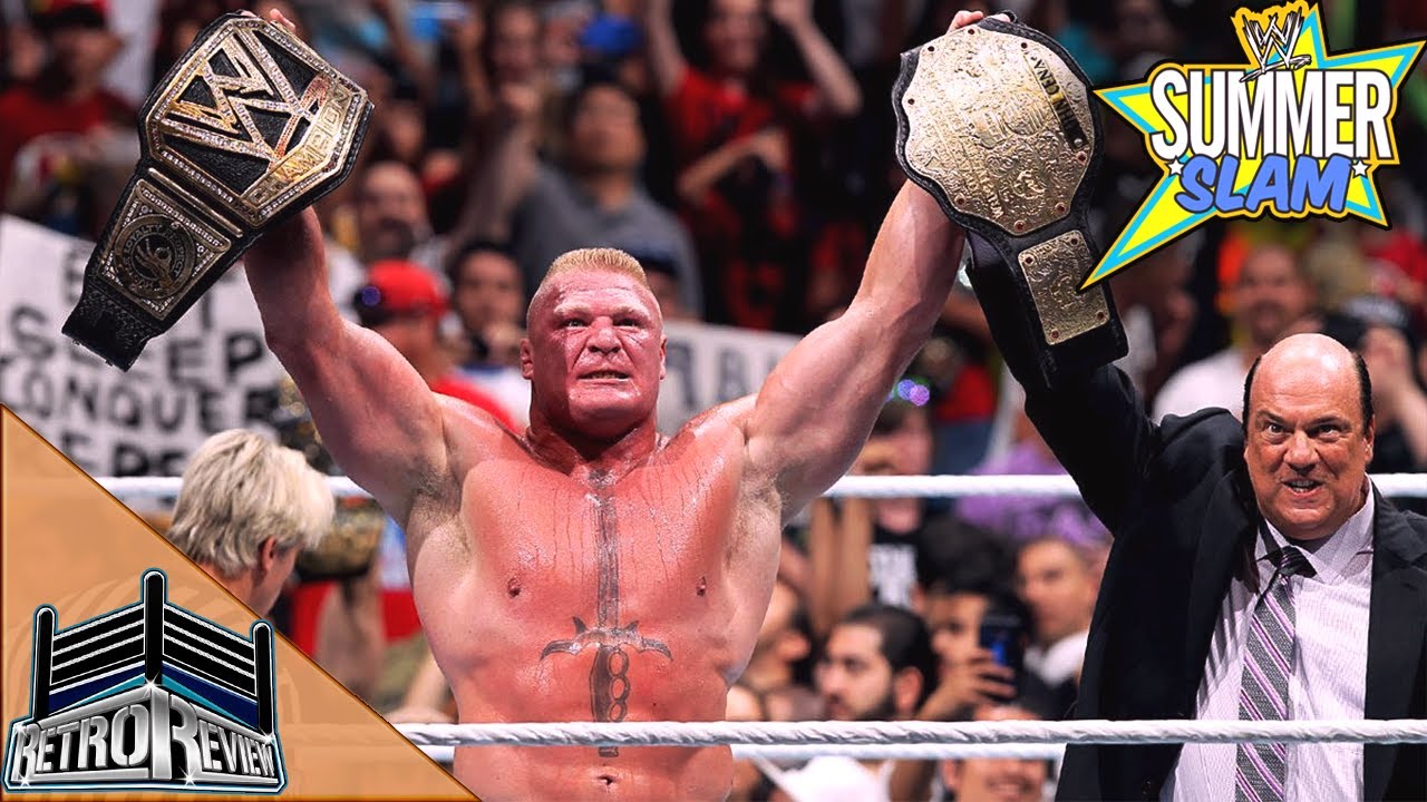 WWE Summerslam 2014 Retro Review | Falbak