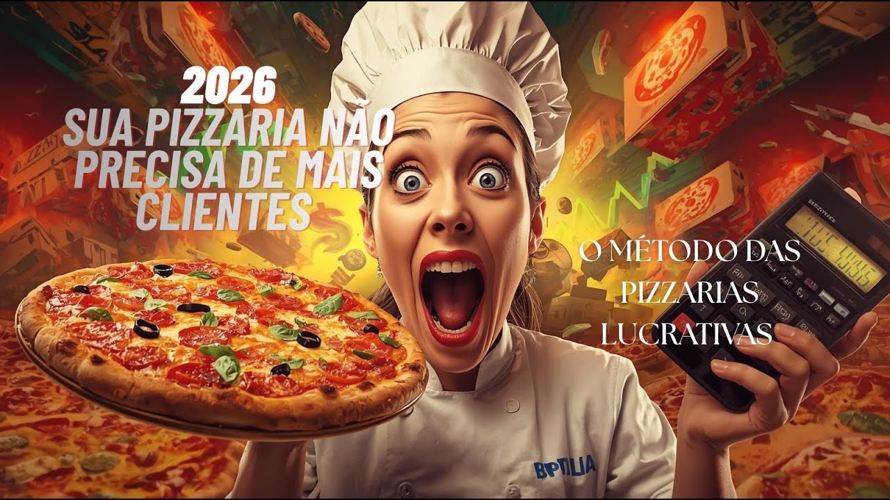 Sua pizzaria não precisa de mais clientes pra ter lucro. Precisa disso aqui! #comovendermaispizza!
