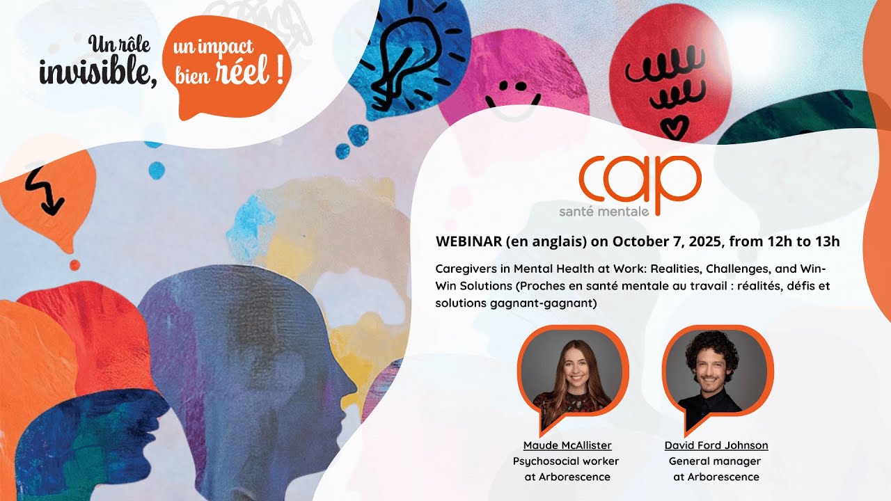 WEBINAR: Caregivers in Mental Health at Work: Realities, Challenges, and Win-Win Solutions