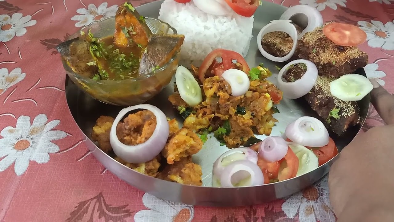 Fish plate# Different items# Fish gravy