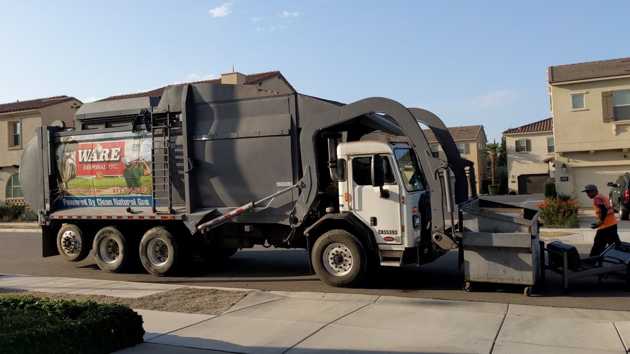Ware Disposal Peterbilt 520 McNeilus Contender Garbage Truck
