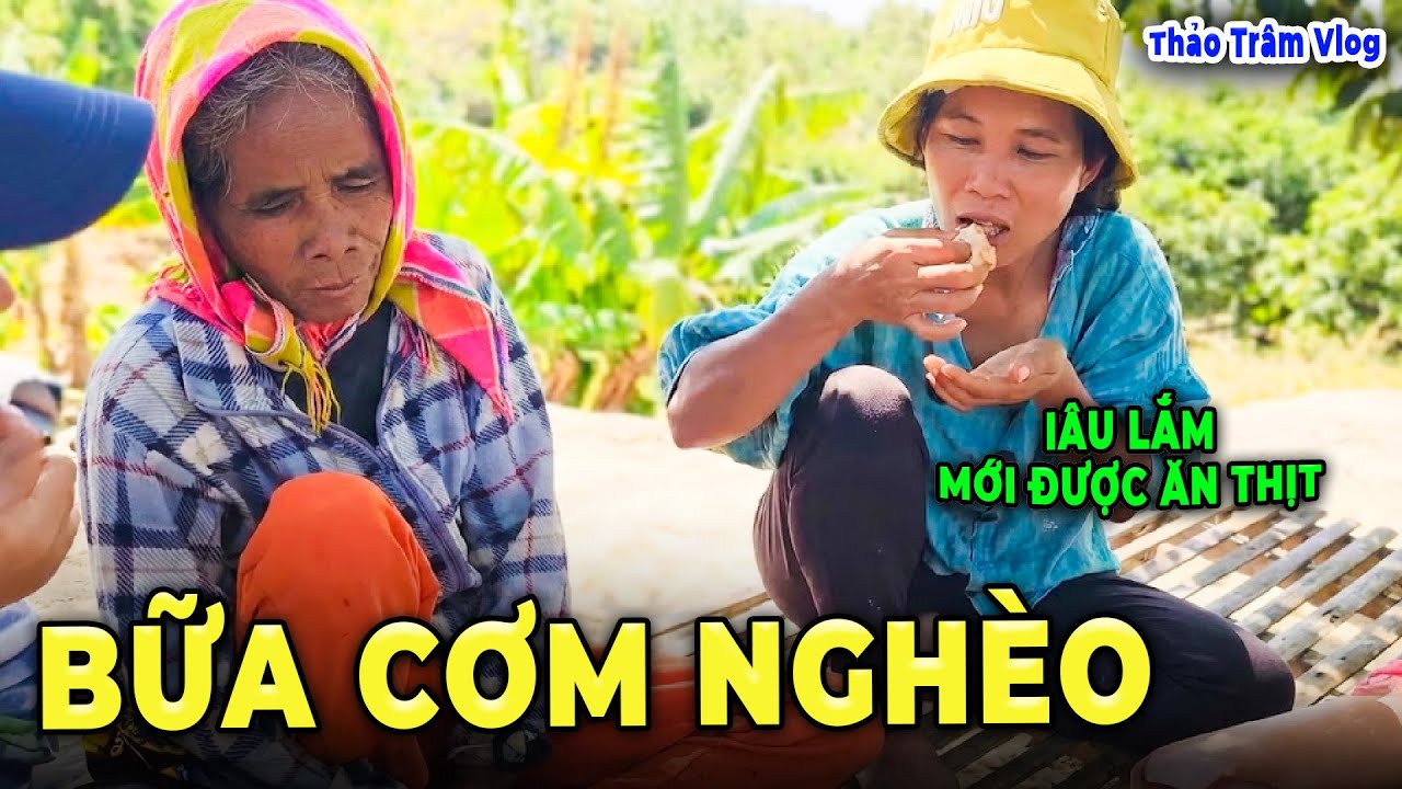 Đại Tiệc Nh&agrave; Ngh&egrave;o - L&acirc;u L&acirc;u Mới C&oacute; Bữa Thịt Tươm Tất | Thảo Tr&acirc;m Vlog