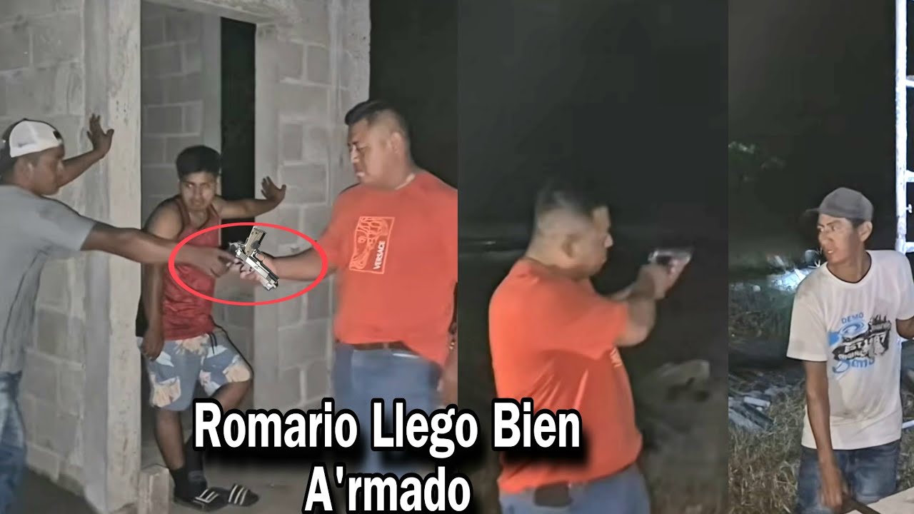 Romario Llego Armado A Enfrentar A Los Ladrones|Dejo Armados A Cuchin Hermano de Keily Y A Gelo