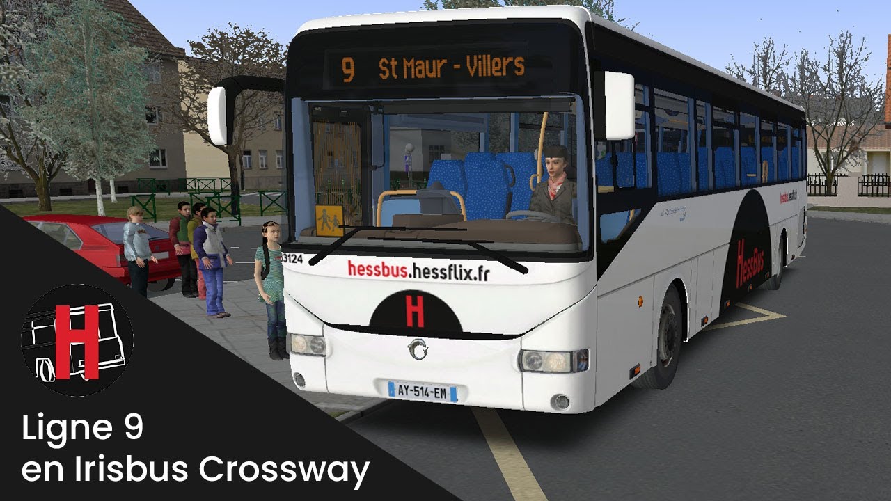 Omsi 2 - Horizon 16 (S4 Modifiée) Ligne 9 en Irisbus Crossway