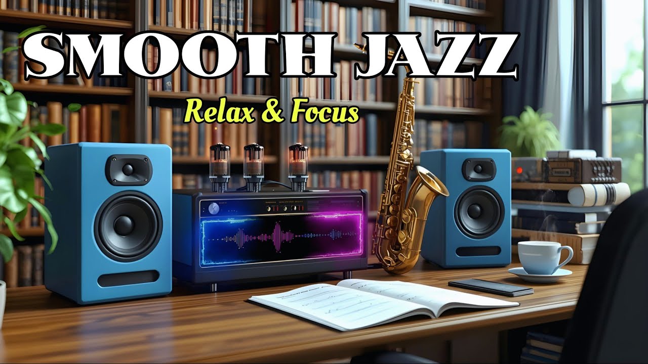 Smooth Jazz & Soulful R&B Music for Relaxing, Studying, Working & Focus