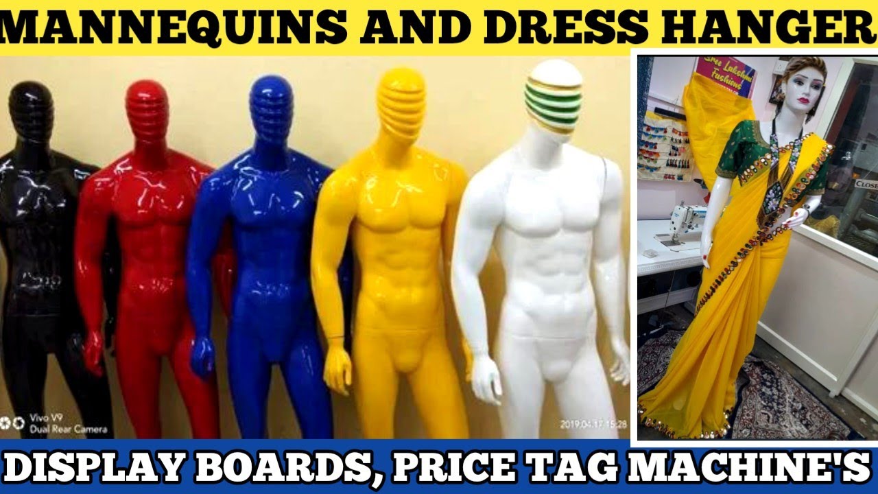 Mannequin, Hangers, Jewellery Display at Wholesale in Bangalore #mukesh #mannequin #display #dummies