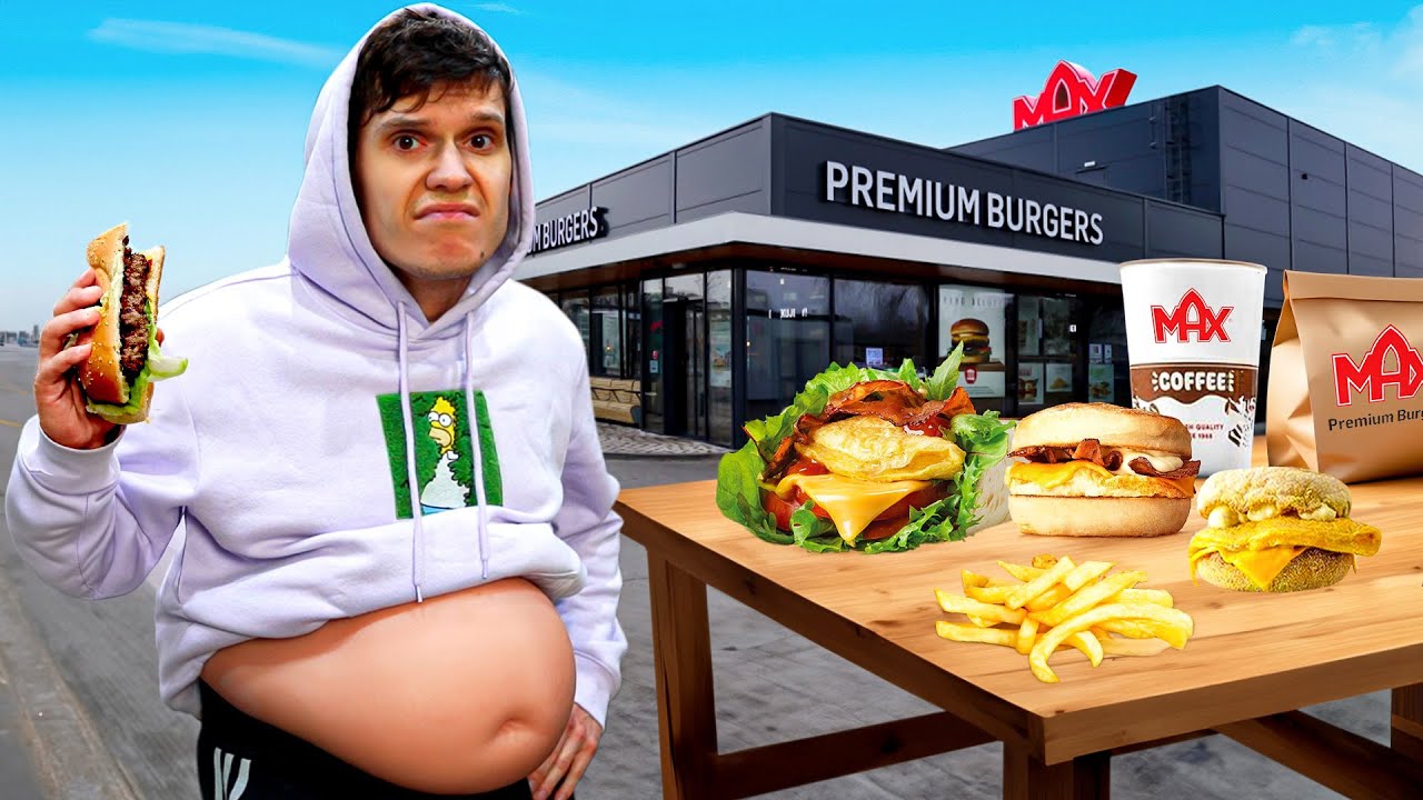 Całe Menu MAX BURGERS na Śniadanie (NAJGORSZY FAST FOOD?)