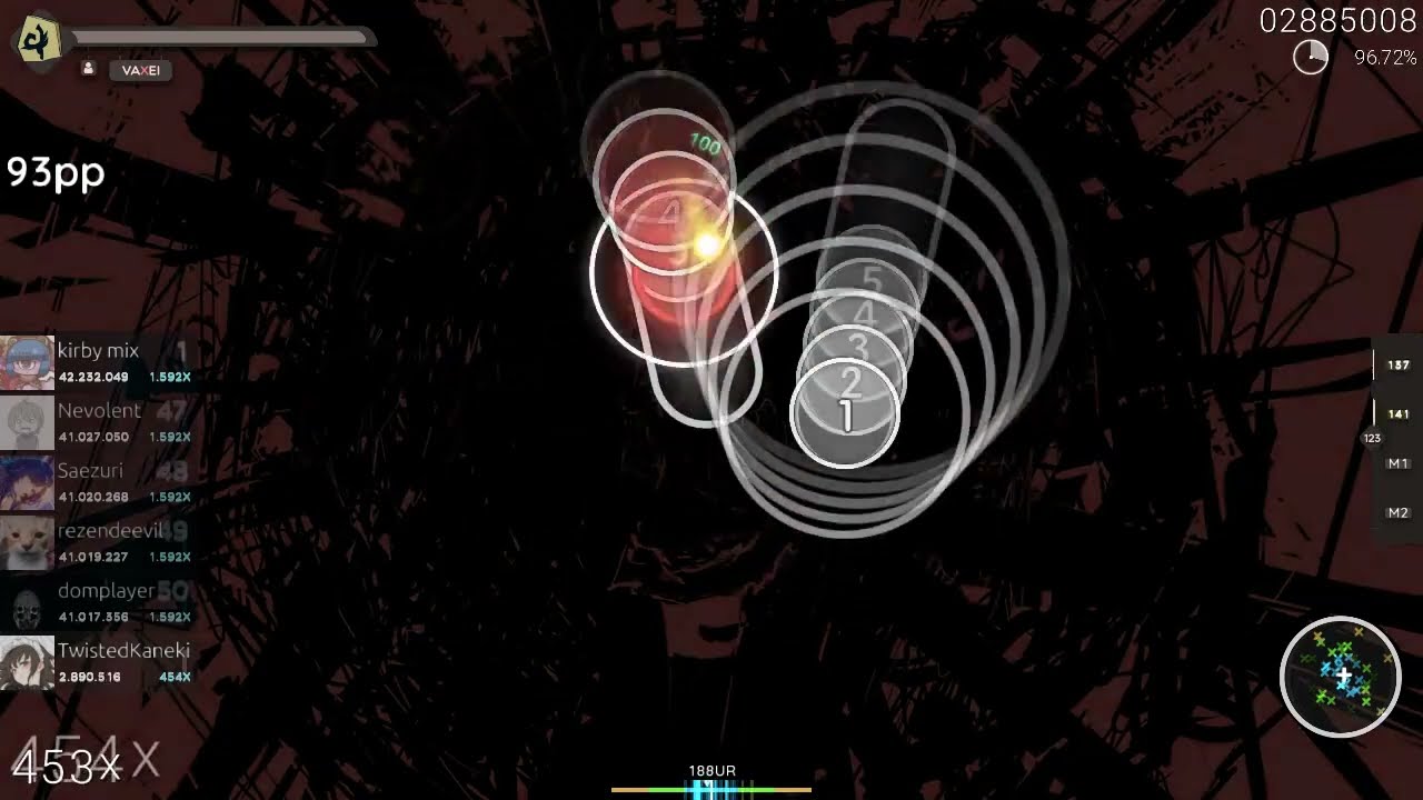 osu everything will freese [Lunatic diff]