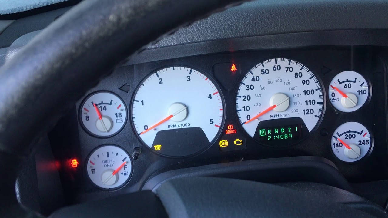 2006 Dodge Cummins Rough Cold Start