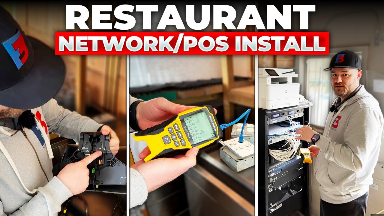 Installing POS Systems & Fixing Networking Issues at a Beachside Restaurant with Outdoor Seating