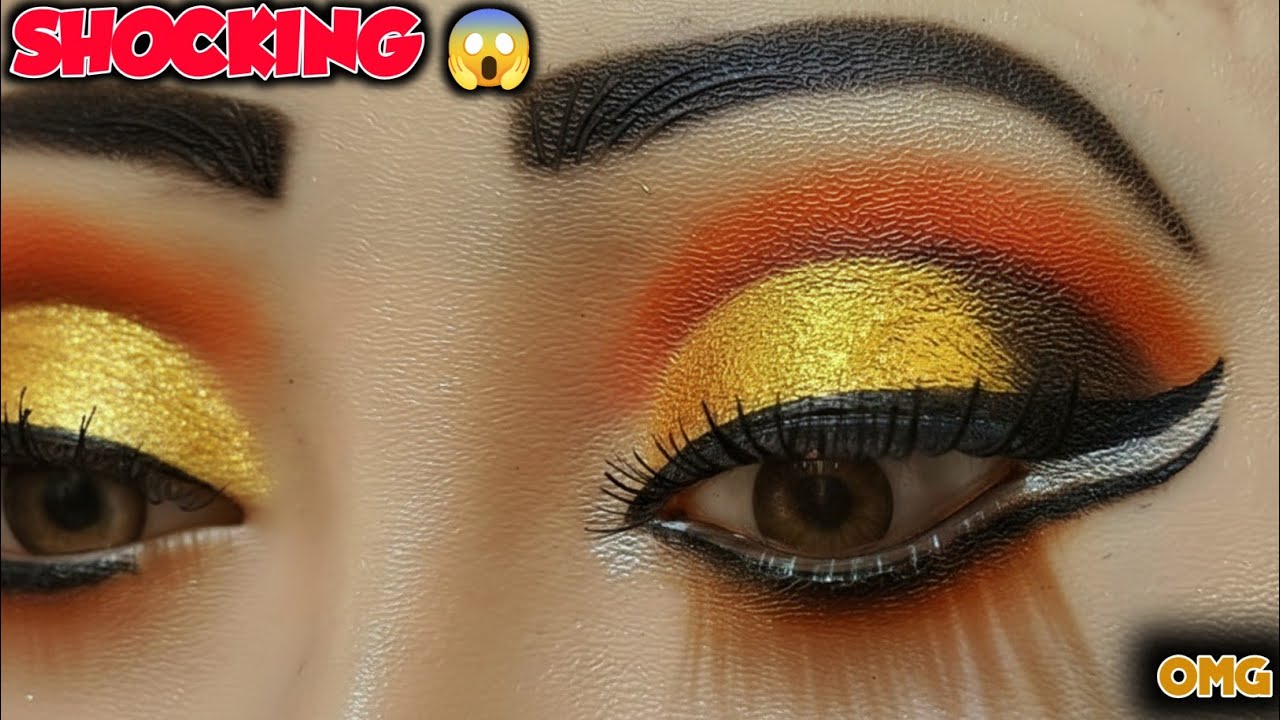 Arabic Style Eye Makeup Tutorial 😱 | Bold & Glam Look