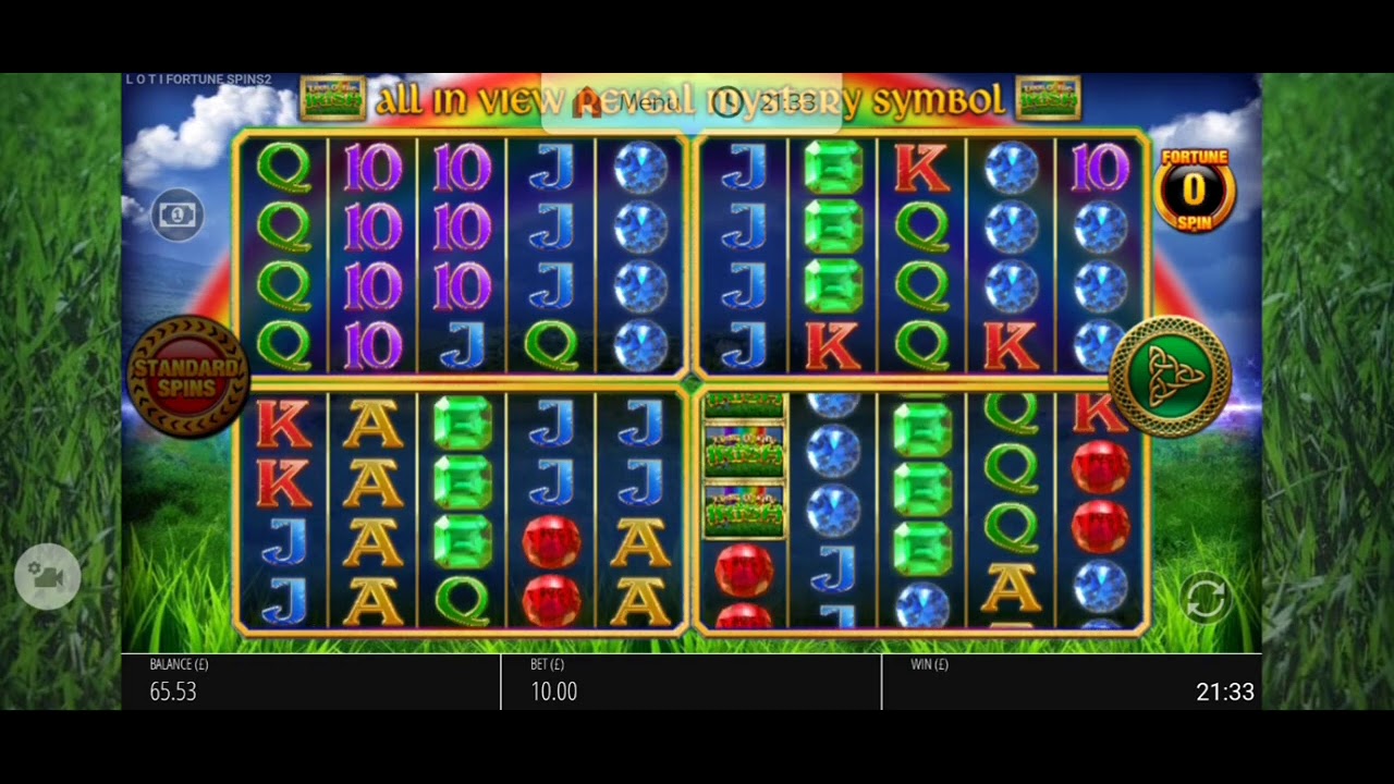 New Game on Sky Vegas. **Luck O' The Irish Fortune Spins 2**. &pound;10 Bonus Game Included. online slots.