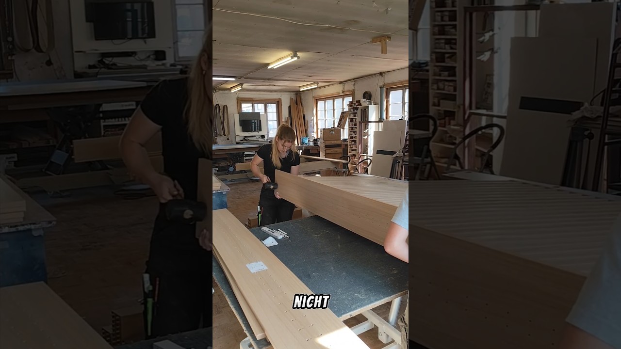 #handwerk #schreinerin #woodworking #cabinetmaker #handwerkerin #wood