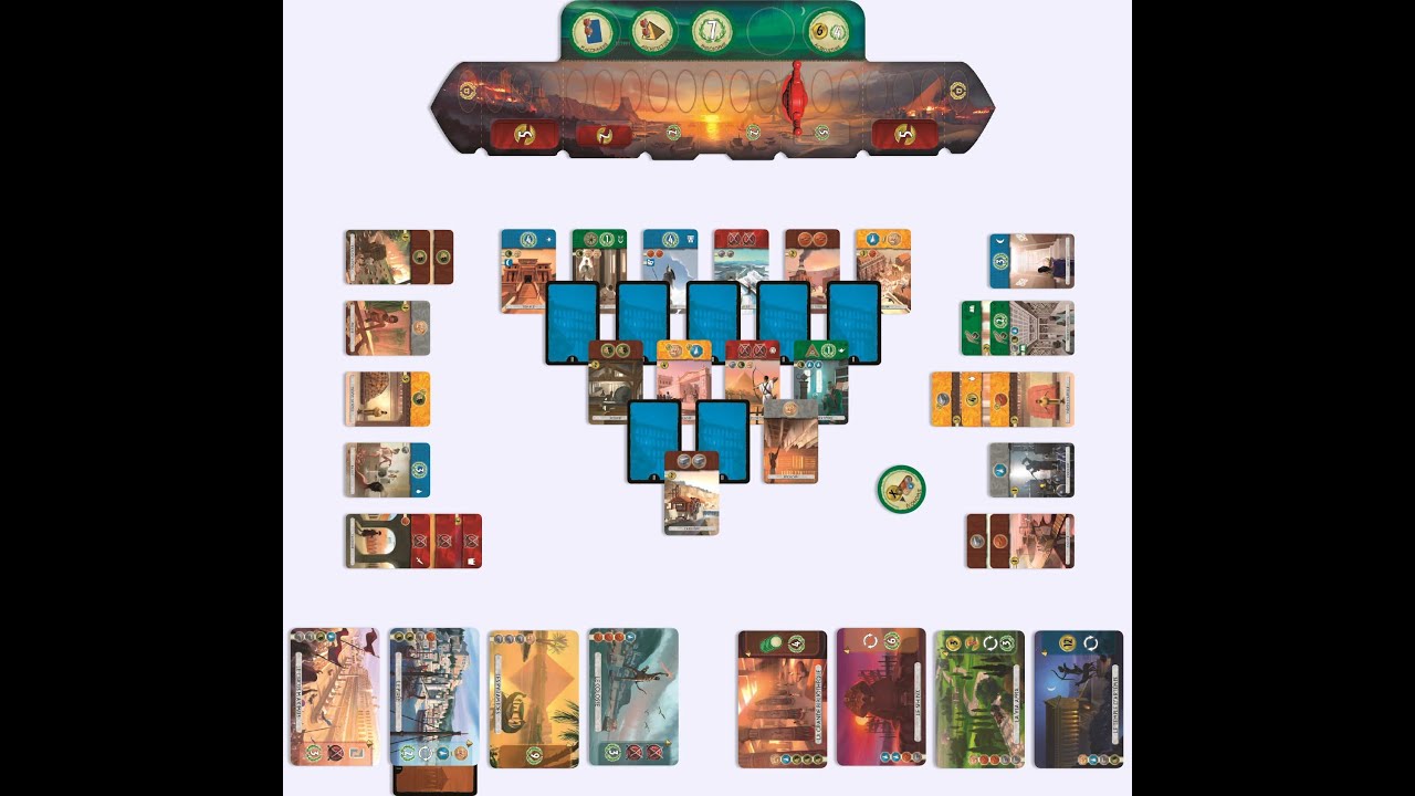 7 Wonders duel : Comment j'ai gagné le tournoi à 365 participants, Analyse partie 1/8