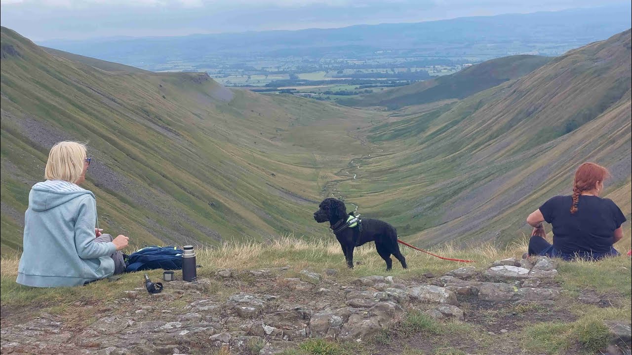 High Cup Nick from Cow Green Reservoir and back with Interesting Walks NE 14.2 miles