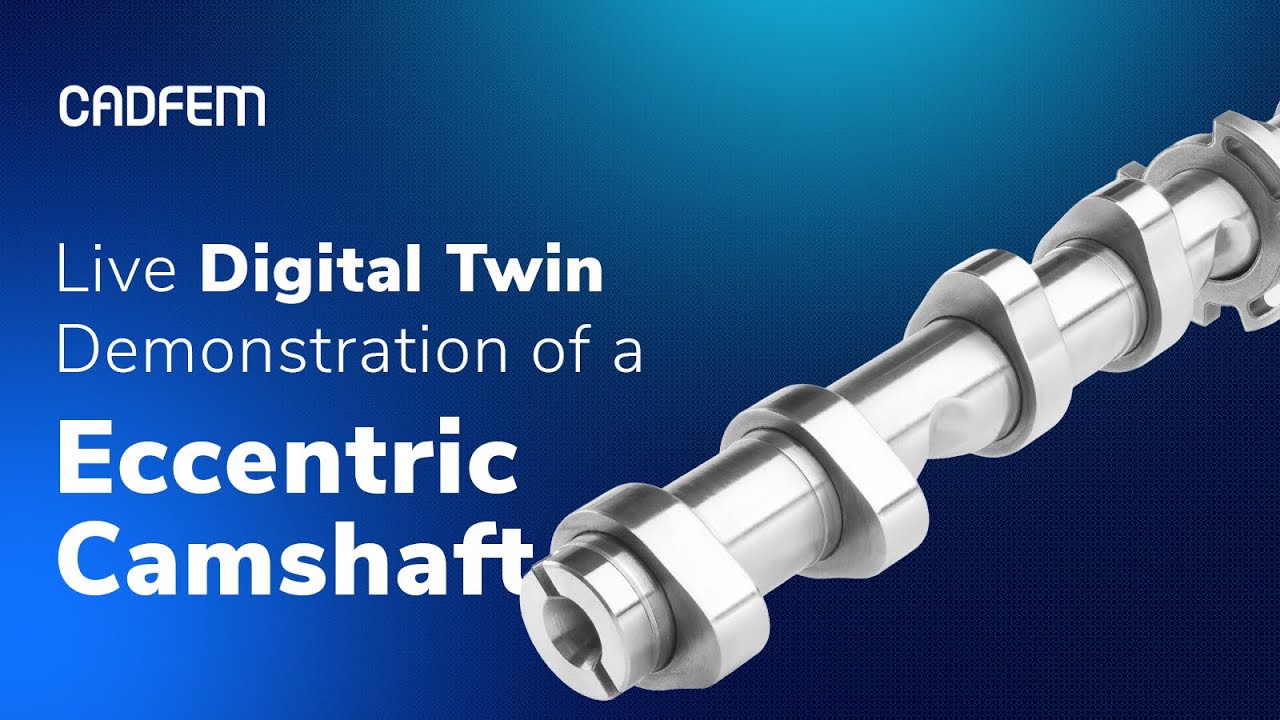 Live Digital Twin Demo || CADFEM INDIA || Digital Twin Technology