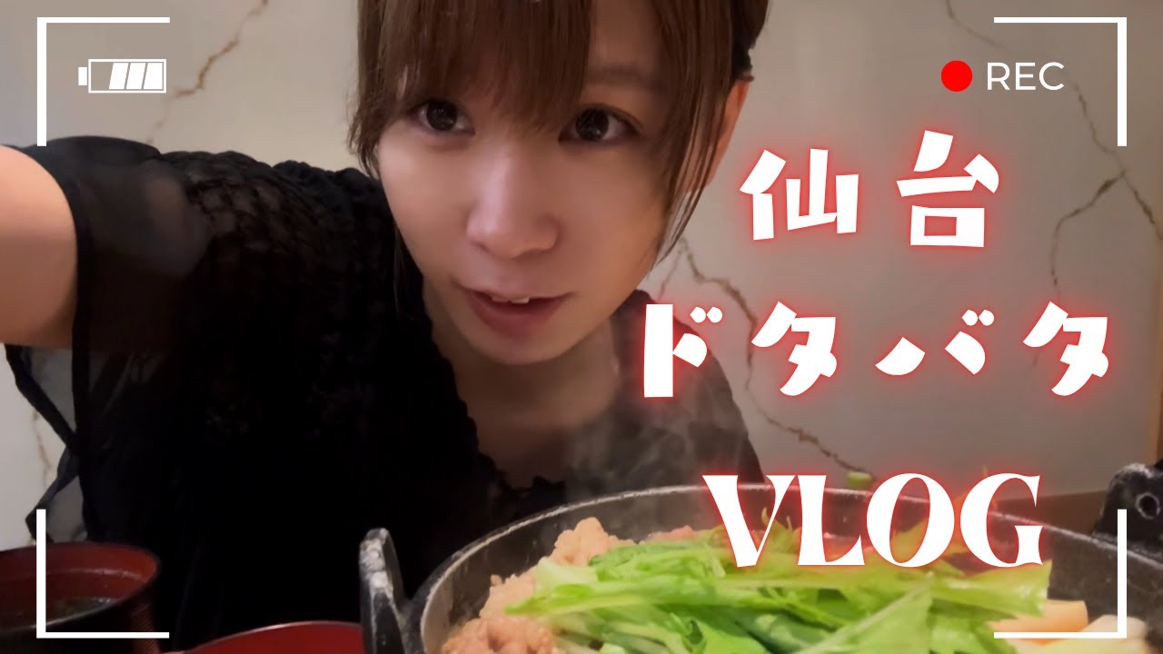 【vlog】半日で！仙台満喫ひとり旅