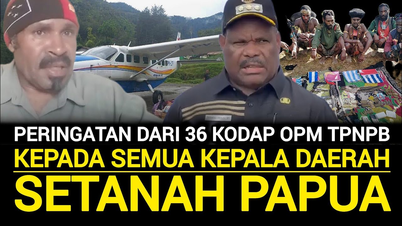 #PeringatanTEGAS_KomnasTPNPB 36 kodap kepada #gubernur_bupati_pilot_diPapua MANUSKRIP PAPUA