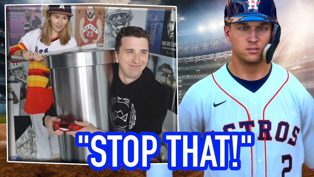 I hit a garabage can every pitch vs a Astros fan, he was not happy!