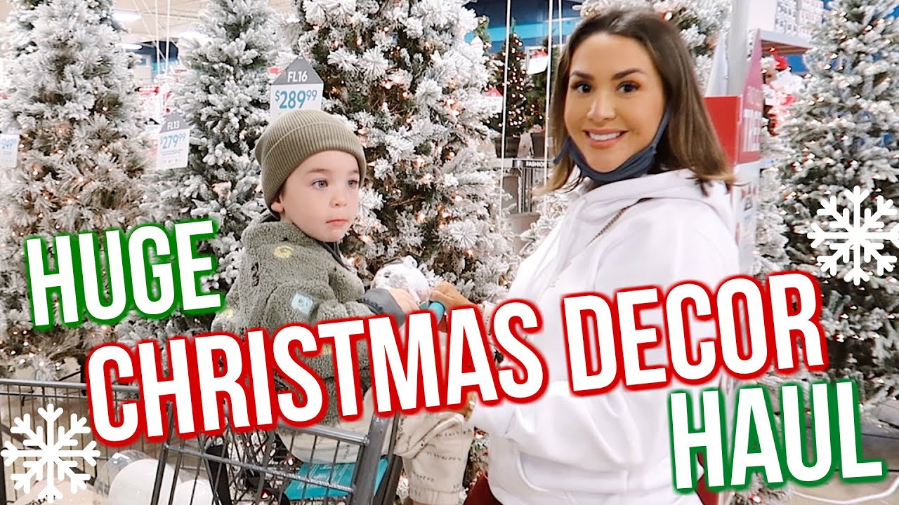 NEW CHRISTMAS DECOR SHOP WITH ME! HUGE HAUL 2020!